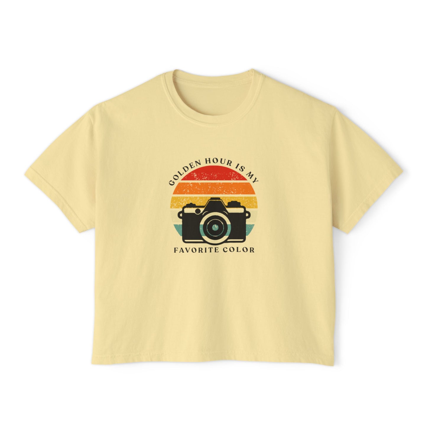 Golden Hour Photo Women's Boxy Tee
