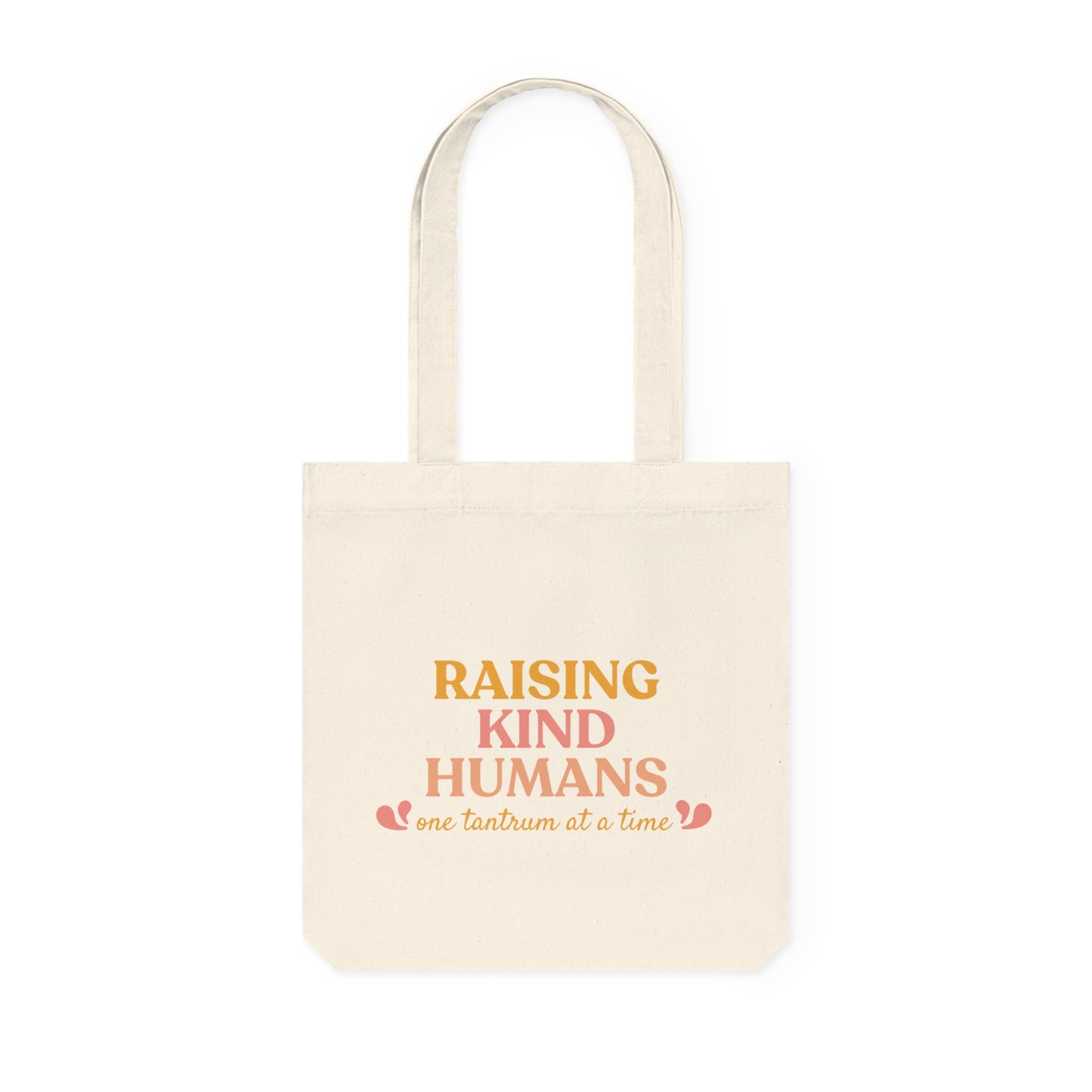 Raising Kind Humans - Woven Tote Bag