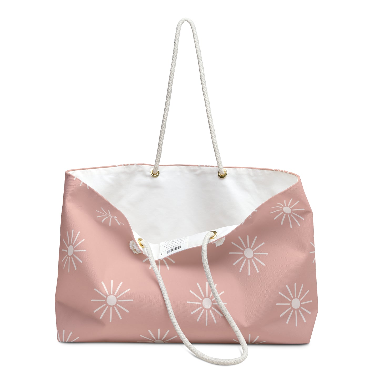 Pink Starburst Weekender Bag
