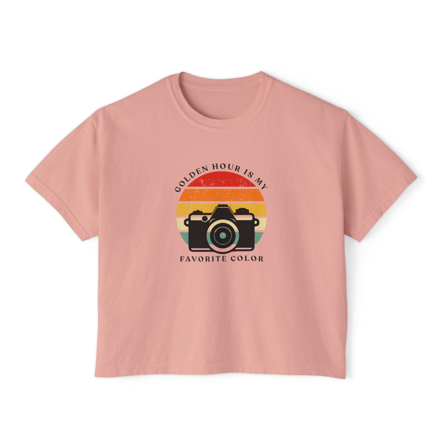 Golden Hour Photo Women's Boxy Tee