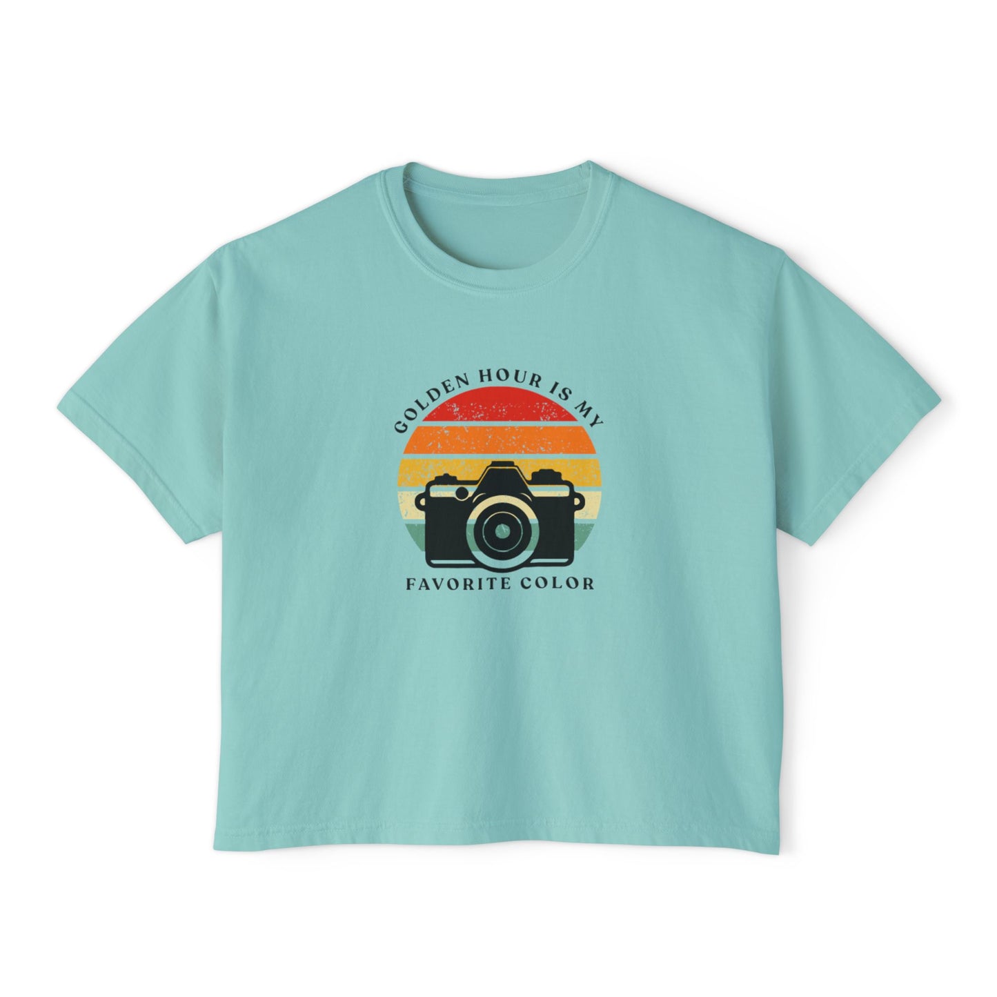 Golden Hour Photo Women's Boxy Tee