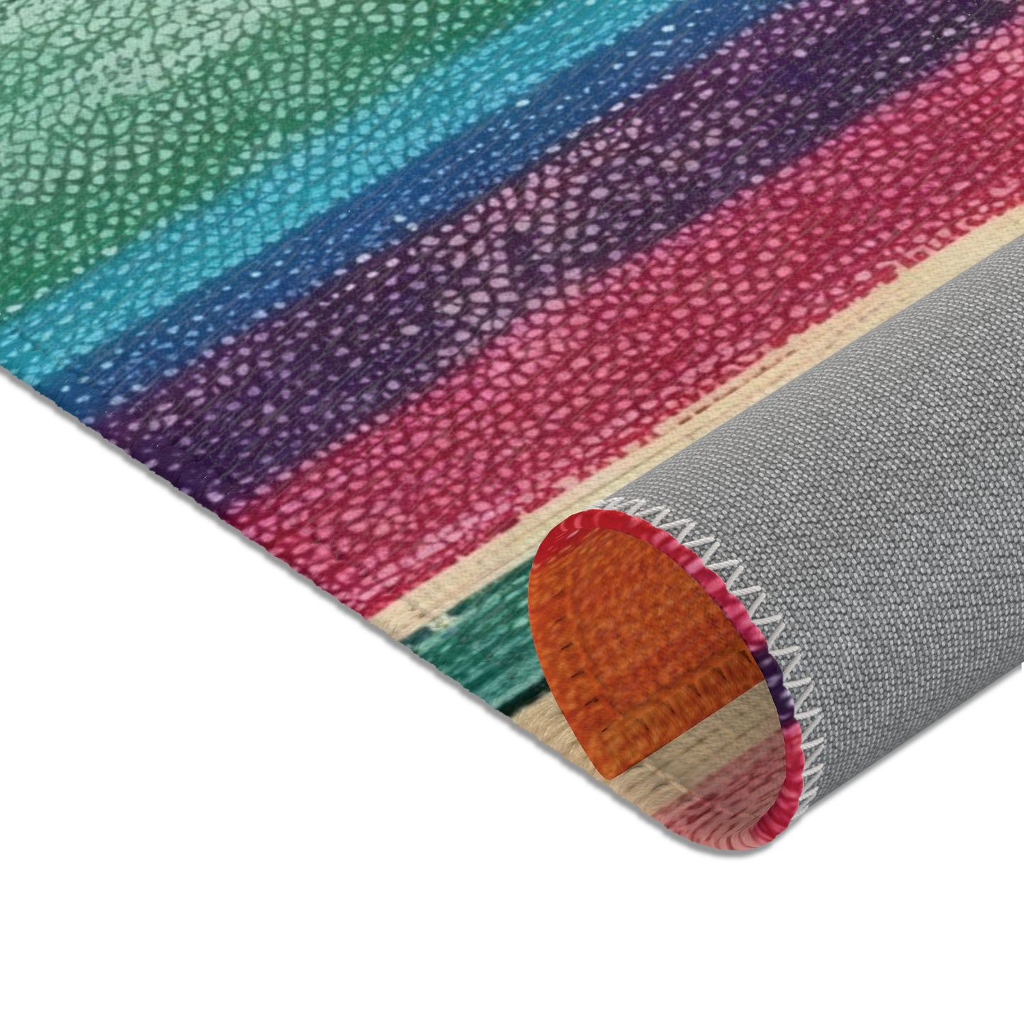 Grunge Serape Area Rugs