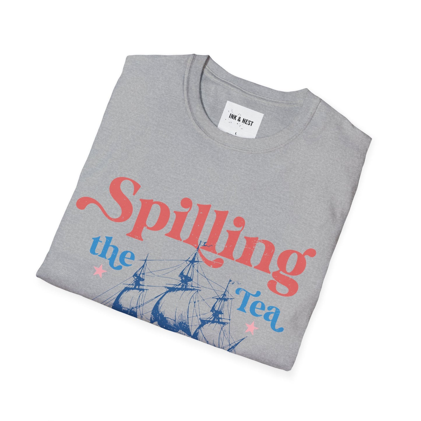 Spilling the Tea Unisex Softstyle T-Shirt