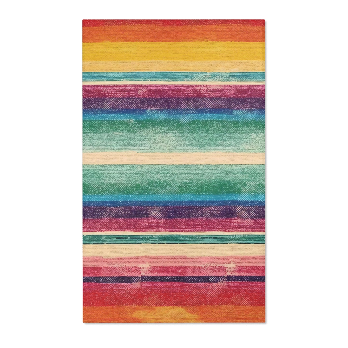 Grunge Serape Area Rugs