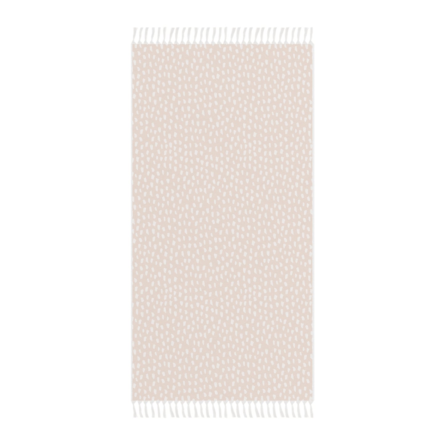 Orange Abstract Boho Beach Cloth