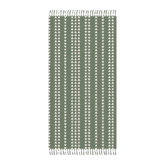 Green Arrow Boho Beach Cloth