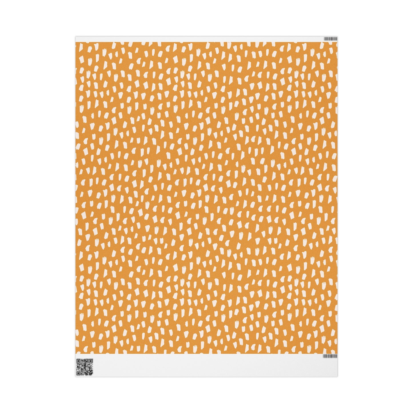 Orange Abstract Wrapping Paper