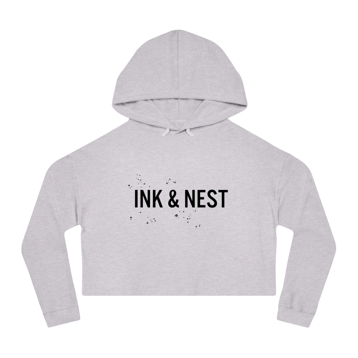 I&N Logo Cropped Hoodie for Women