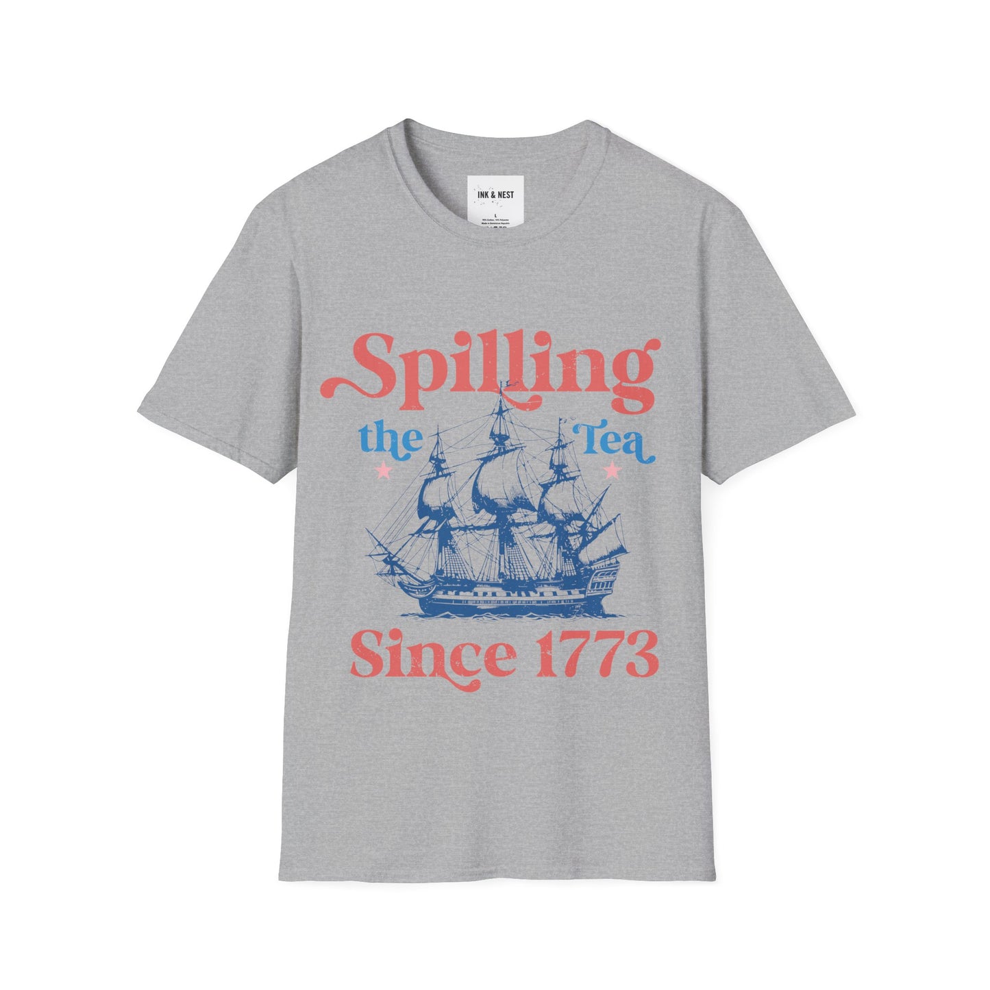 Spilling the Tea Unisex Softstyle T-Shirt
