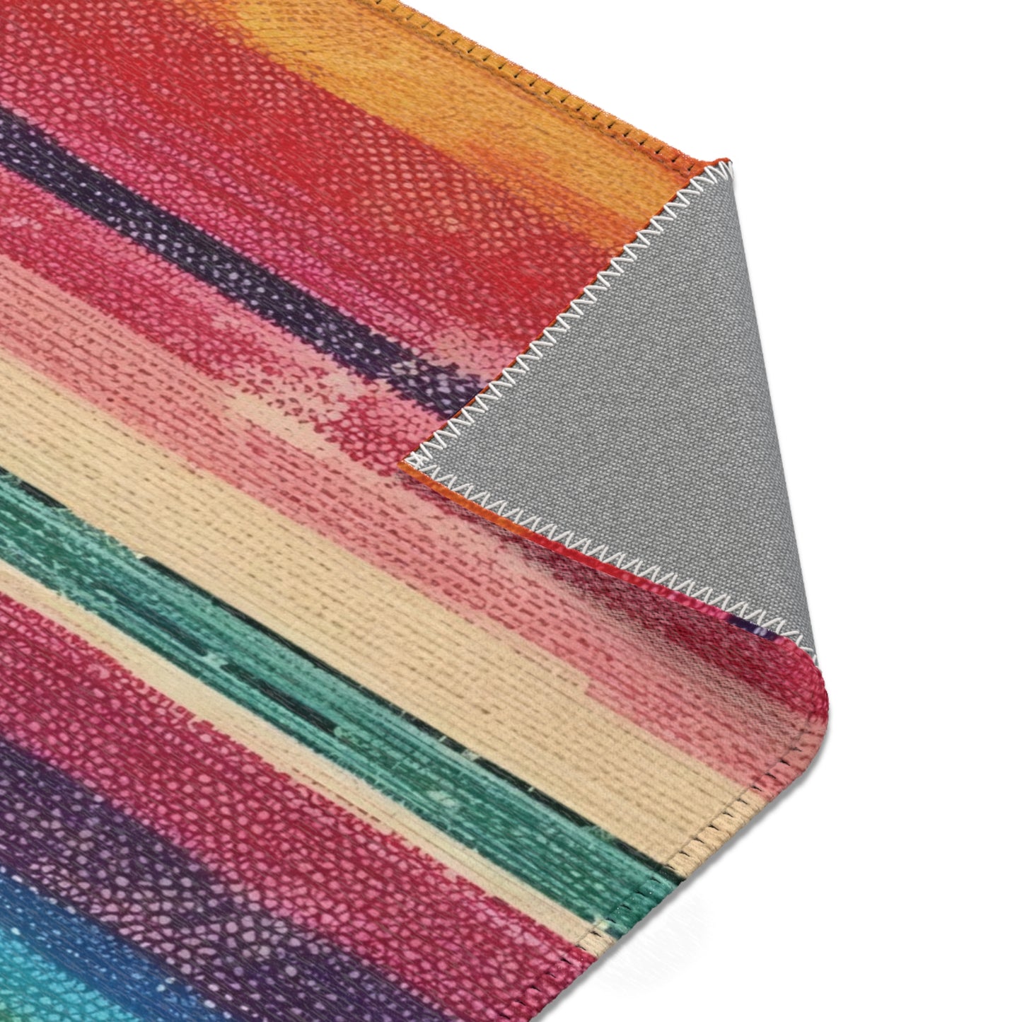 Grunge Serape Area Rugs