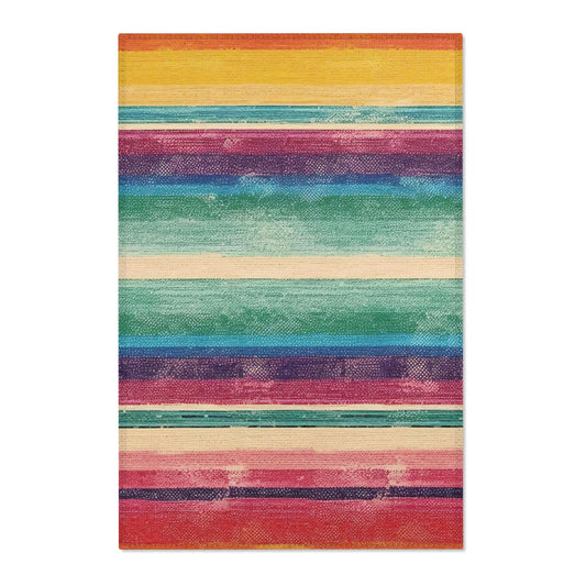 Grunge Serape Area Rugs