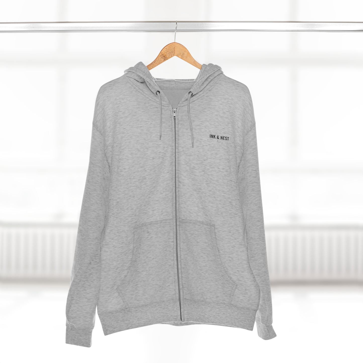 Ink & Nest Unisex Zip Hoodie