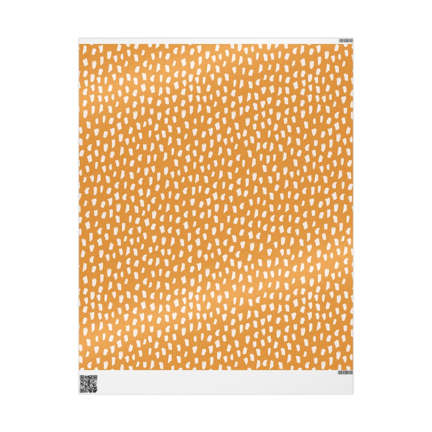 Orange Abstract Wrapping Paper