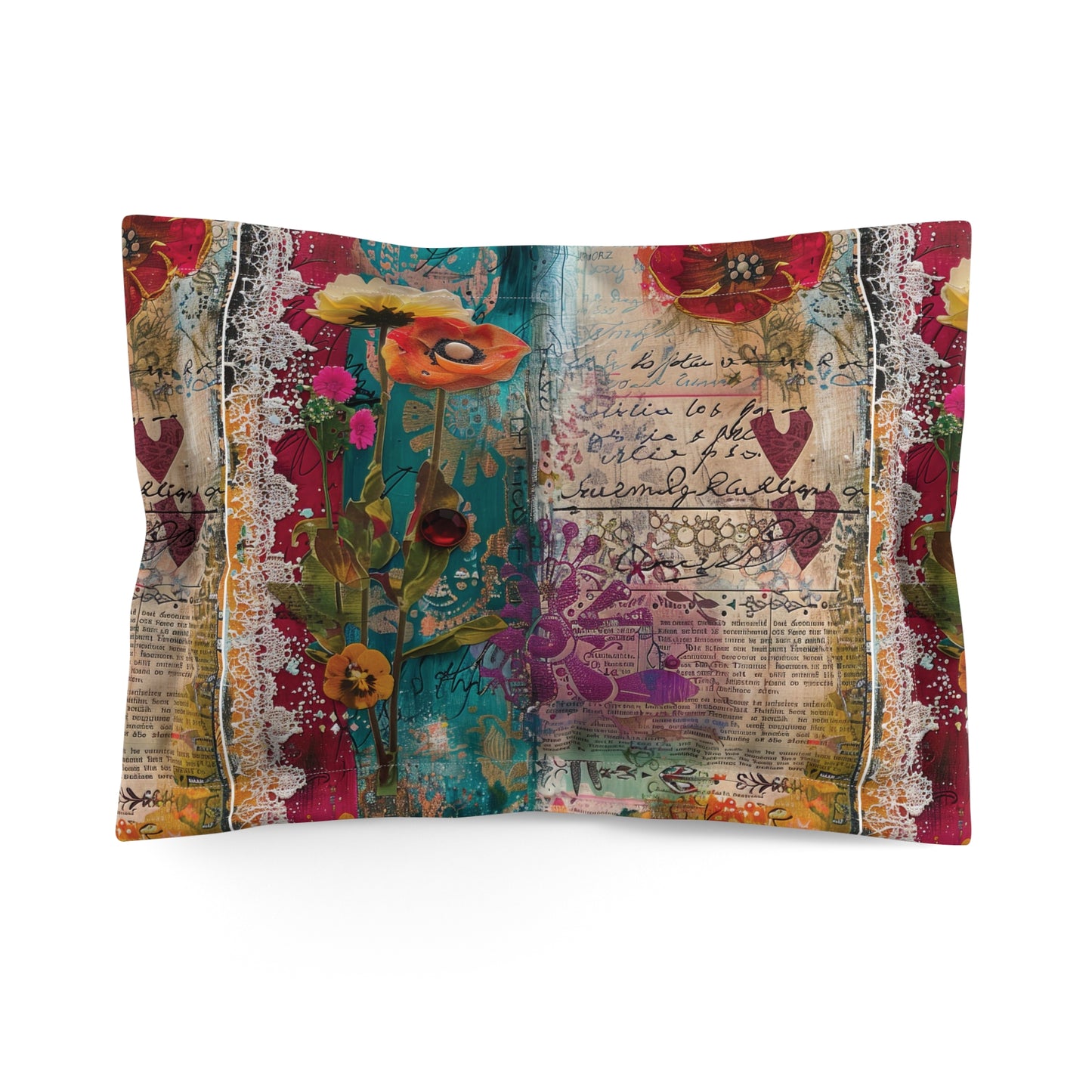 Mexican Folk Art Pillowcase