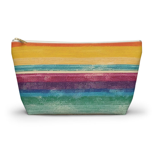 Grunge Serape Accessory Pouch w T-bottom